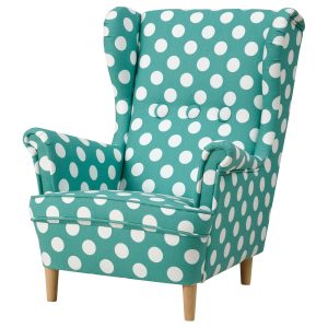 STRANDMONChildren's armchair, Ebbetorp turquoise