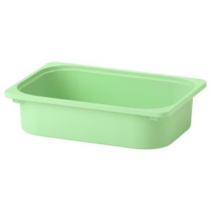 TROFASTStorage box, green, 42x30x10 cm