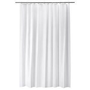 BJARSENShower curtain, white, 180x200 cm