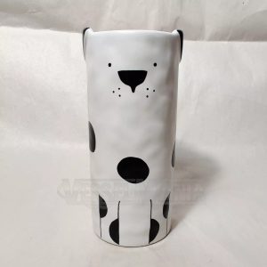FATALIG Vase, dog off-white15 cm