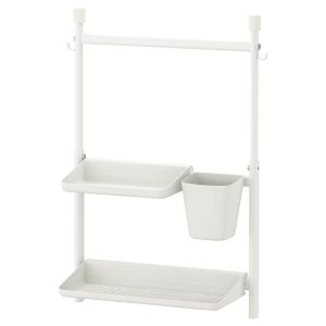 SUNNERSTAKitchen organiser set, no drill/shelf/dish drainer/container